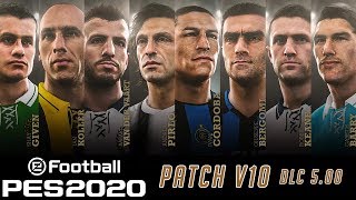 PES 2020 TUTORIAL PS4  PATCH V10 NUOVE LEGGENDE TEAM KITS E STADI AGGIORNATI COL DLC 500 [upl. by Myrtle374]