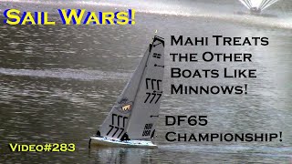 Sail Wars DF65 Championship Race 9 Video283 RC Sailboat Racing region 2 [upl. by Warrin145]