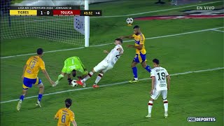 😳🤔 NO ES GOL DE TOLUCA FALTA A NAHUEL GUZMÁN  Tigres 10 Toluca  J16 Apertura 2024  Liga MX [upl. by Hartill917]