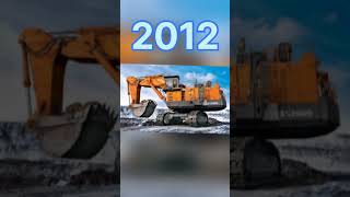 Evolution of excavator 19302024 shorts viralvideo [upl. by Oidale]