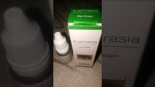 euphrasia eye drops bakson eye drops  Homoeopathic eye drops use in hindi [upl. by Notluf]