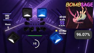 I FINALLY GOT A 96 ON MARENOL Beat Saber [upl. by Enirok]