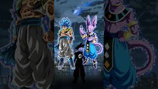 Gogeta vs Lord beerus shortsfeed versusbattle anime vsbattle dragonball edit [upl. by Lalittah631]