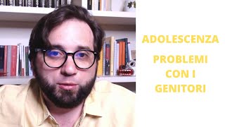 Adolescenza e problemi con i genitori [upl. by Avictor]