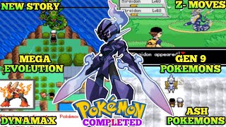 New Update Pokemon GBA Rom Hack 2024 With Mega EvolutionGen 19New StoryAnime Characters amp More [upl. by Kalmick]