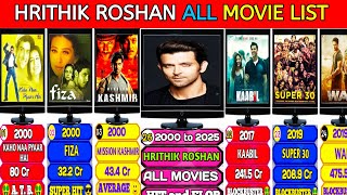 Hrithik Roshan Movie  Hrithik Roshan All Hit And Flop Movie List movielist  rithik singham [upl. by Winterbottom48]