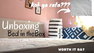 UNBOXING DAN REVIEW KASUR IN THE BOX APA BEDANYA SAMA SPRING BED BIASA INTHEBOX SPRINGBED [upl. by Marie251]