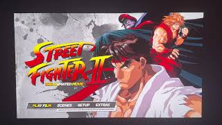 Street Fighter 2 The Animated Movie 4K UHD Bluray Review [upl. by Eirdua]