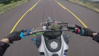 wheelies  I PAINTED MY CAGES seat time on the fz07 ep 15 9142024 [upl. by Aissatan]