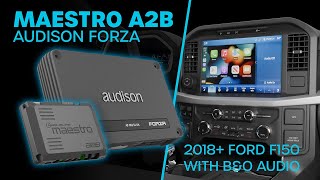 Maestro A2B  Audison Forza Install Tutorial [upl. by Mackey243]