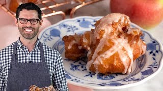 The BEST Apple Fritters Recipe [upl. by Ilamad901]