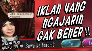 KORBAN IKLAN  Mencoba GAME of SULTAN  NGAKAK GAK BERHENTI [upl. by Entroc21]