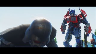 Optimus Prime vs Darth Vader  Fortnite Chapter 4 Season 3 Teaser [upl. by Hanas953]