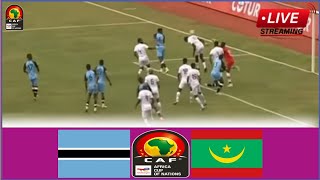 🔴Live Match Botswana vs Mauritania  Full Stream Africa Cup Of Nations2024 Full Analysis Match [upl. by Cia2]