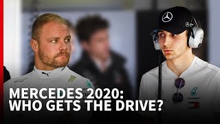 Bottas v Ocon The factors Mercedes has to consider for F1 2020 [upl. by Leahkim]