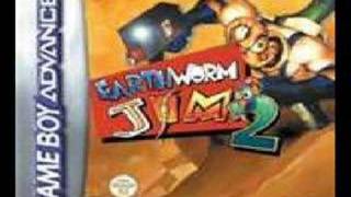 Earthworm Jim 2 GBA Music Anything But Tangerines [upl. by Atinyl]