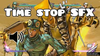 Diego Brando THE WORLD time stop SFX [upl. by Ber]