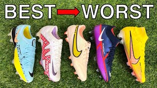 Ranking EVERY 2022 Nike football boot from BEST to WORST [upl. by Turmel13]