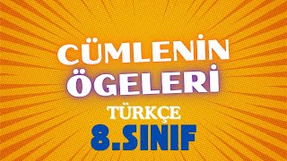 8SINIF CÜMLENİN ÖGELERİ SORU ÇÖZÜMÜ [upl. by Fortunna]