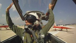 Patrouille Suisse display at Festa al Cel Barcelona Airshow 2011 [upl. by Paxon944]