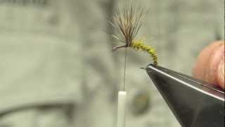 DHE Deer Hair Emerger  tied by Hans Weilenmann [upl. by Cost]