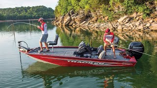 TRACKER Pro Team 195 TXW TE Aluminum Bass Boat [upl. by Cavil]