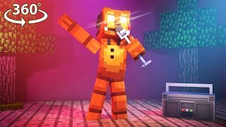 Five Nights At Freddys  TOY FREDDY VISION  360° Minecraft Video [upl. by Ginevra932]