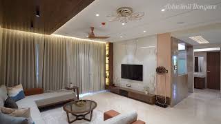 3BHK at Bibewadi Pune I Interiors By Ashwiinii Dongare [upl. by Sinnal]