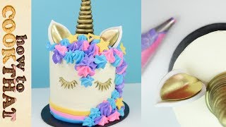 UNICORN cake  How To Cook That Ann Reardon [upl. by Elleimac]