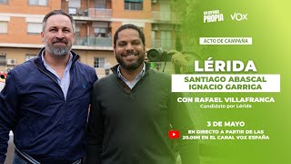 🔴 DIRECTO  Acto de campaña en Lérida endefensapropia [upl. by Atteve]