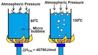 Chemistry  Liquids and Solids 48 of 59 Phase Change Equilibrium Vapor Pressure [upl. by Eniahs]