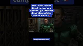 Procédure campus france 🇫🇷 etudeenfrance francevisa campusfrance etudiant viralvideo [upl. by Anytsirk]