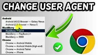 User Agent Switcher Chrome [upl. by Okiram762]