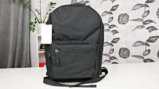 UnboxingReviewing The Nike Heritage Eugene Backpack On Body [upl. by Joliet]