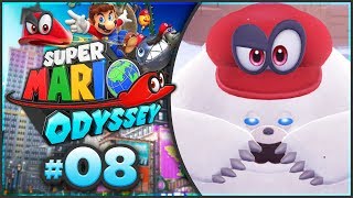 Super Mario Odyssey  Snow Kingdom 100 Walkthrough Part 8 [upl. by Aisile]