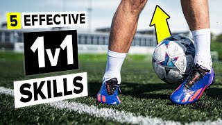 5 effective 1v1 skills that beat EVERY defender [upl. by Nomyad13]