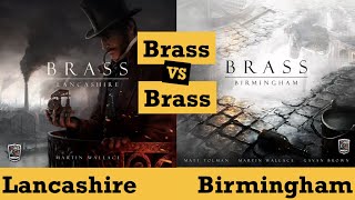 Brass Lancashire vs Brass Birmingham Martin Wallace [upl. by Persas138]