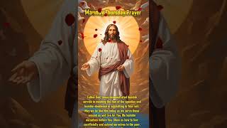 Holy Thursday  Maundy Thursday Prayer  Holy Week ytshorts [upl. by Denoting]