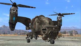 You Can Pilot A Vertibird in Fallout New Vegas [upl. by Gereron588]