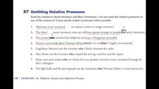 GS4 Ch10 B7 analyzing complex sentences and omitting relative pronouns [upl. by Ahsieka502]