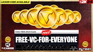 New Guaranteed Free VC Locker Code and Free MT with All New Rewards NBA 2K24 Locker Codes [upl. by Aram]