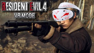 Resident Evil 4 VR Is INSANE 🤯  PSVR2 Gameplay [upl. by Sievert351]