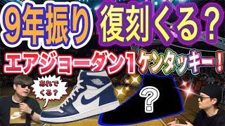 復刻？ナイキ エアジョーダン1 レトロ ハイ quotストーム ブルーquot AIR JORDAN 1 RETRO HIGH OG Storm Blue JJJJound x ASICS GT2160 [upl. by Ahsead]