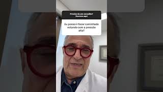 Quem tem hipertensão pode fazer exercícios Descubra neste vídeo medicina cardiologia [upl. by Limemann]