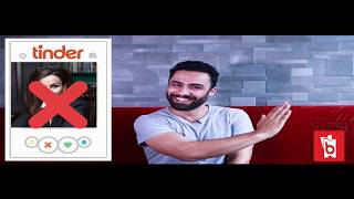 Tinder Game with Ahmed ali akbar [upl. by Tillie]