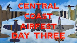 Central Coast Airfest Day 3  4K  September 22 2024 [upl. by Amilb]