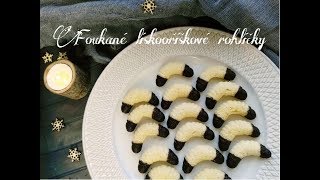 Foukané lískooříškové rohlíčky  ❄ Vánoční edice ❄  CZSK HD recipe [upl. by Ij]