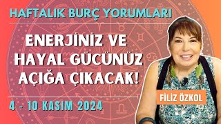 Bu hafta aşk hayatına aman dikkat Filiz Özkol ile haftalık burç yorumları 410 Kasım 2024 [upl. by Phyllida]