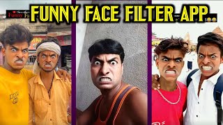 Funny Face Filter App❗Funny Face App❗Funny Filter App❗Snapchat Funny Face Video [upl. by Goff]