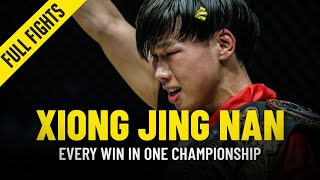 Every Xiong Jing Nan Win In ONE Championship [upl. by Adlesirhc850]